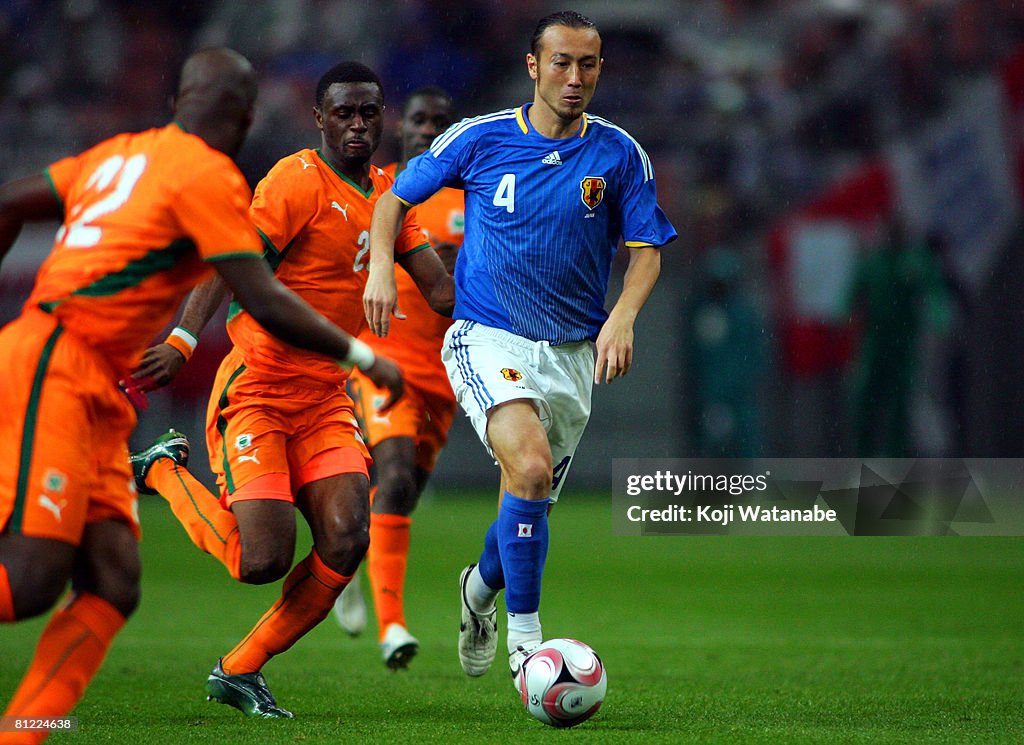 Japan v Ivory Coast - Kirin Cup