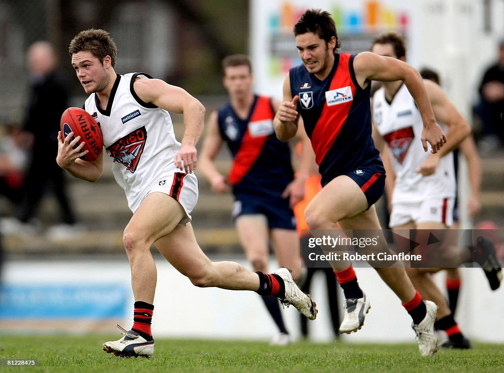 VFL Rd 8 - Coburg Tigers v Bendigo Bombers