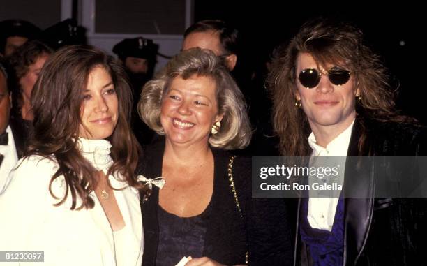 Jon Bon Jovi, Wife Dorothea Hurley, and Mother Carol Bongiovi