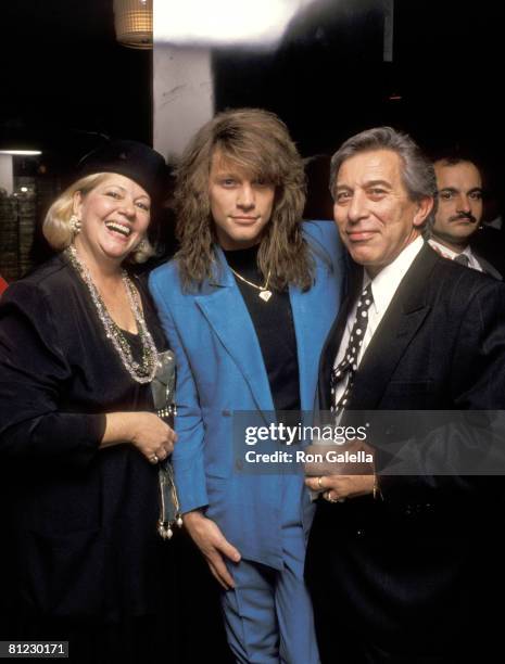 Carol Bongiovi, Jon Bon Jovi, Mother and John Bongiovi