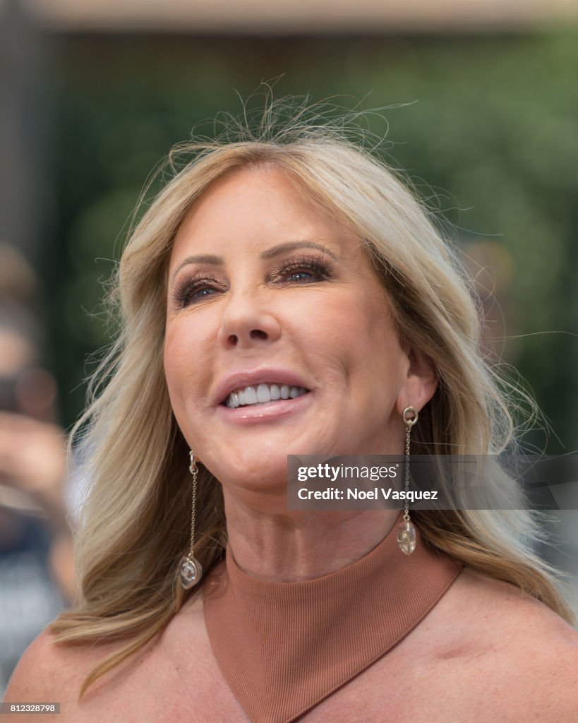 Vicki Gunvalson Visits "Extra"