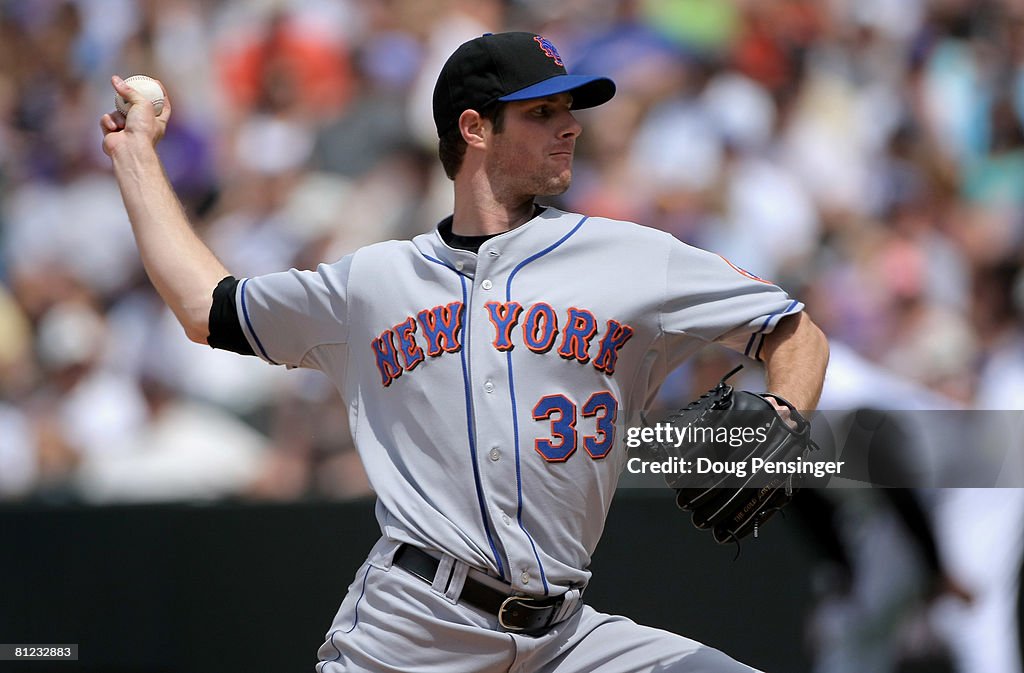 New York Mets v Colorado Rockies