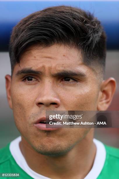 Martin Barragan of Mexico during the 2017 CONCACAF Gold Cup Group C match between Mexico and El Salvador at Qualcomm Stadium on July 9, 2017 in San...