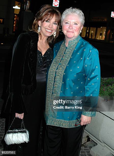 Lesley-Anne Down and Susan Flannery