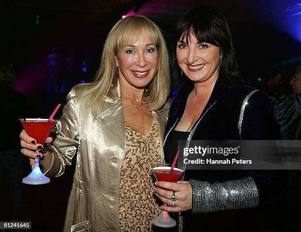 Candy Lane and Alison Leonard attend the after show party following the opening night of "Priscilla Queen Of The Desert - The Musical" at The Civic...