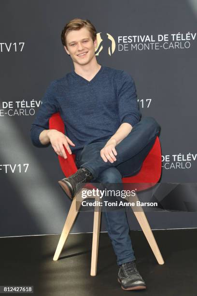 Lucas Till attends photocall for "MacGiver" on June 17, 2017 at the Grimaldi Forum in Monte-Carlo, Monaco.