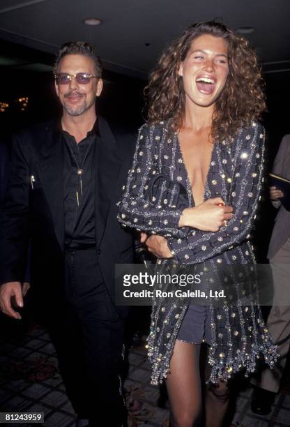 Actor Mickey Rourke and wife Carre Otis attending "APLA Fashion Industry Gala" on February 13, 1991 at the Century Plaza Hotel in Century City,...