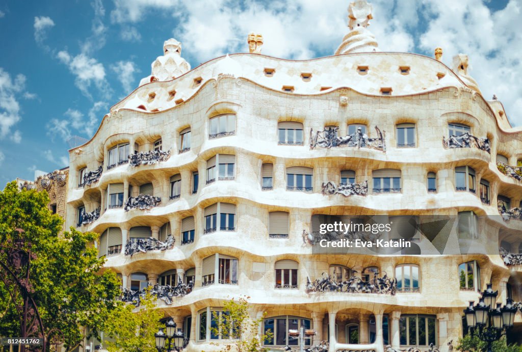 Casa Mila also known as La Pedrera