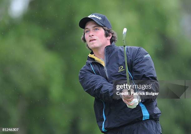 Christopher McVitty in action during the Powerade PGA Assistants' Championship - Regional Qualifier at the Ardee Golf Club on May 27, 2008 in County...