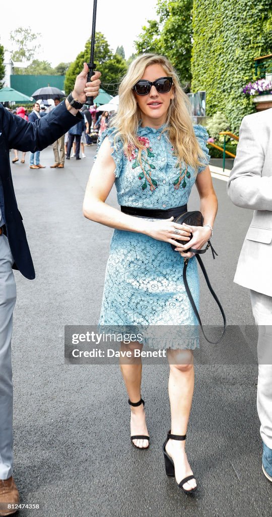 Ellie Goulding Arriving At Wimbledon