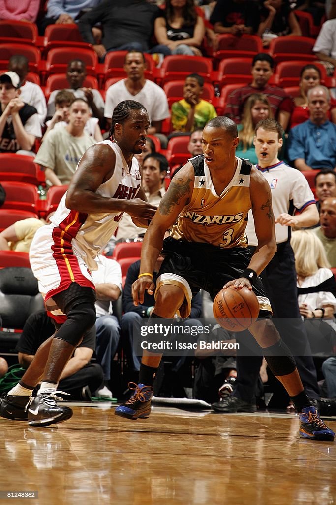 Washington Wizards v Miami Heat