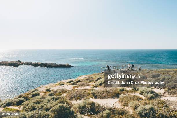 rottnest scenery - rottnest island stock pictures, royalty-free photos & images