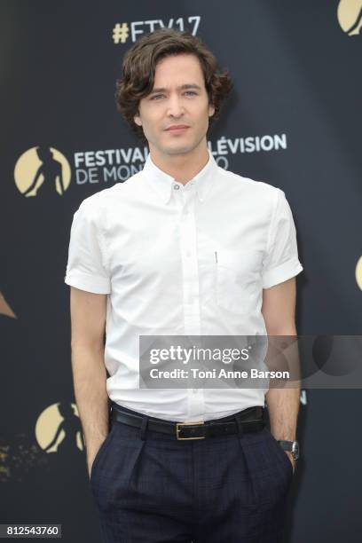 Alexander Vlahos attends photocall for "Versailles" on June 17, 2017 at the Grimaldi Forum in Monte-Carlo, Monaco.