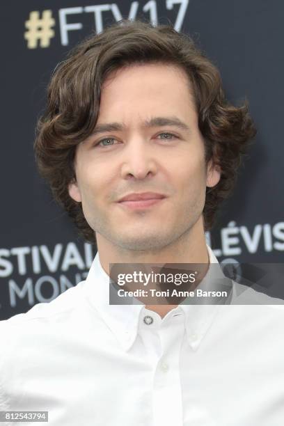 Alexander Vlahos attends photocall for "Versailles" on June 17, 2017 at the Grimaldi Forum in Monte-Carlo, Monaco.