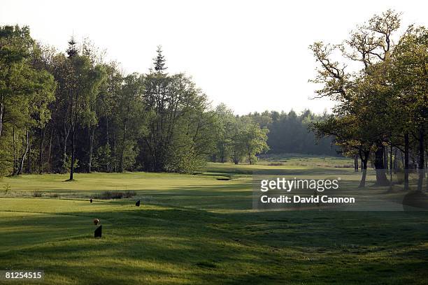The 314 yds par 4, 8th hole on the Bracken Course at Woodhall Spa, The National Golf Centre on May 9, 2008 in Woodhall Spa, England.