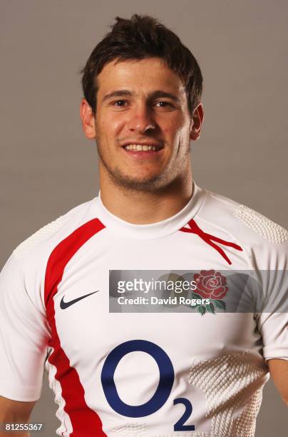 Danny Care of England poses for a portrait during an England rugby photocall at the Macdonald Bath Spa Hotel on May 28, 2008 in Bath, England.