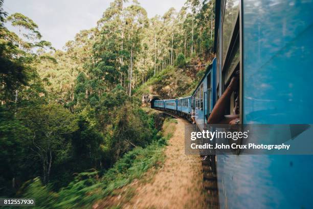 ella kandy train - ella sri lanka stockfoto's en -beelden