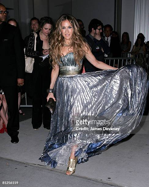 Actress Sarah Jessica Parker attends the after party of "Sex and the City: The Movie" at the MoMa on May 27, 2008 in New York City.