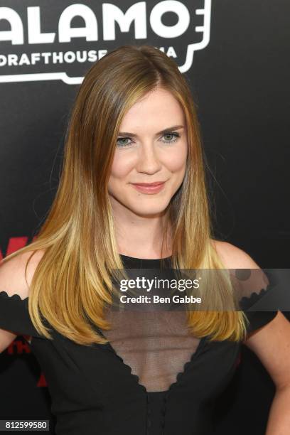 Actress Sara Canning attends the "War for the Planet Of The Apes" New York Premiere at SVA Theater on July 10, 2017 in New York City.