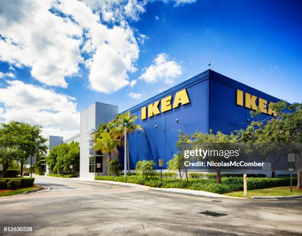 ikea furniture store in sunrise florida near fort lauderdale - ikea stock pictures, royalty-free photos & images