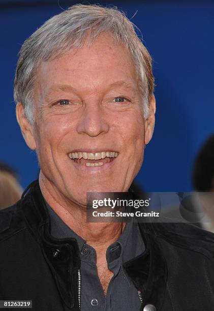 Actor Richard Chamberlain arrives at the "I Now Pronounce You Chuck and Larry" premiere at the Gibson Amphitheatre and CityWalk Cinemas on July 12,...