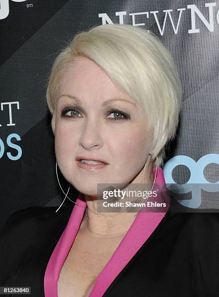 Singer Cindi Lauper attends 1st NewNowNext Awards At MTV Studios on May 19, 2008 in New York City.