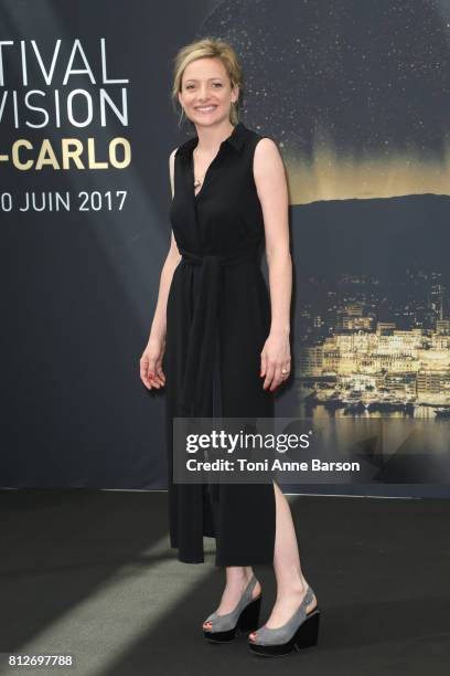 Charlie Bruneau attends photocall for "En Famille" on June 17, 2017 at the Grimaldi Forum in Monte-Carlo, Monaco.