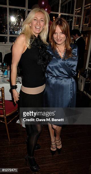 Jenny Halpern and Emily Oppenheimer attend Tamara Beckwith's Birthday Party hosted by the Supper Club and sponsored by Grey Goose, at Beach Blanket...