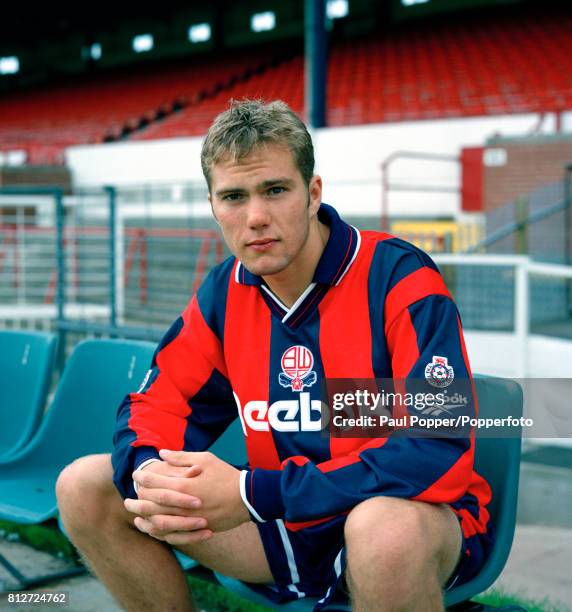 Bolton Wanderers footballer Jason McAteer, circa 1994.