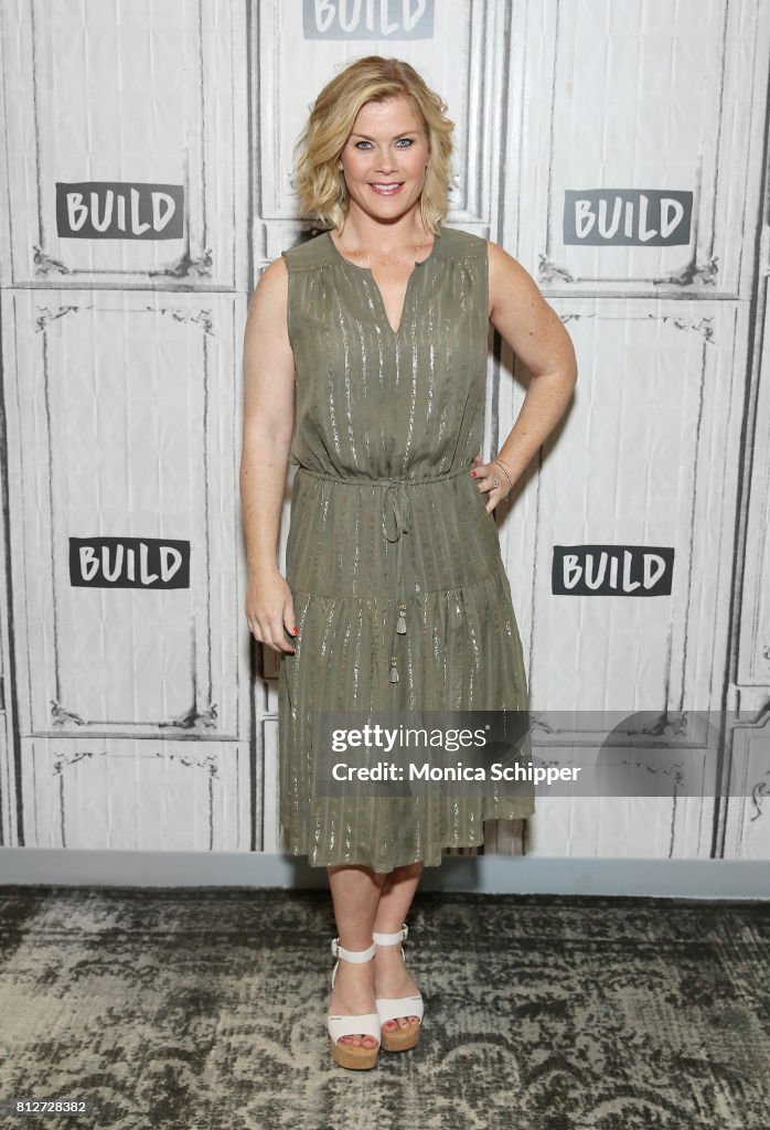 Build Presents Alison Sweeney Discussing Her Upcoming Projects