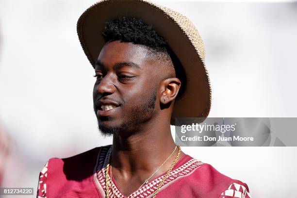 Defensive Back Tarvarus McFadden of the Florida State Seminoles during the annual Garnet and Gold Spring Football game at Doak Campbell Stadium on...