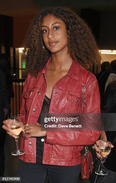 Emilia Boateng attends the opening of the "Soul Of A Nation: Art In The Age of Black Power" exhibition at the Tate Modern on July 11, 2017 in London,...