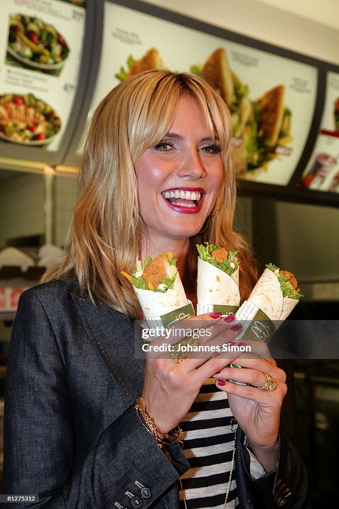 Snack Meets Style With Heidi Klum