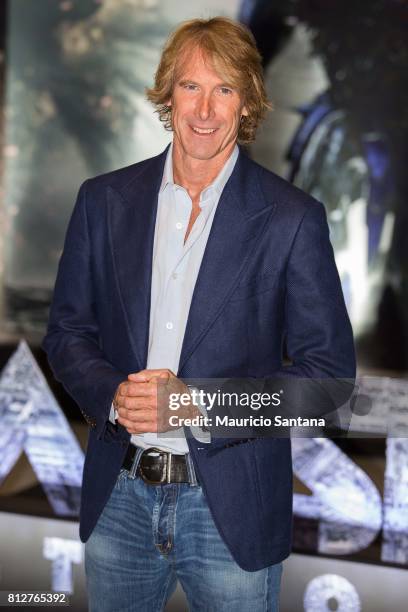 Director Michael Bay attends the "Transformers: The Last Knight" Latin America press junket at Hotel Unique on July 11, 2017 in Sao Paulo, Brazil.