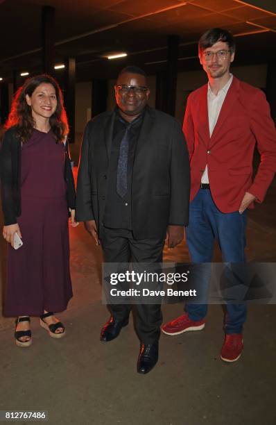 Isaac Julien attends the opening of the "Soul Of A Nation: Art In The Age of Black Power" exhibition at the Tate Modern on July 11, 2017 in London,...