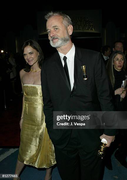 Bill Murray and wife Jennifer Murray