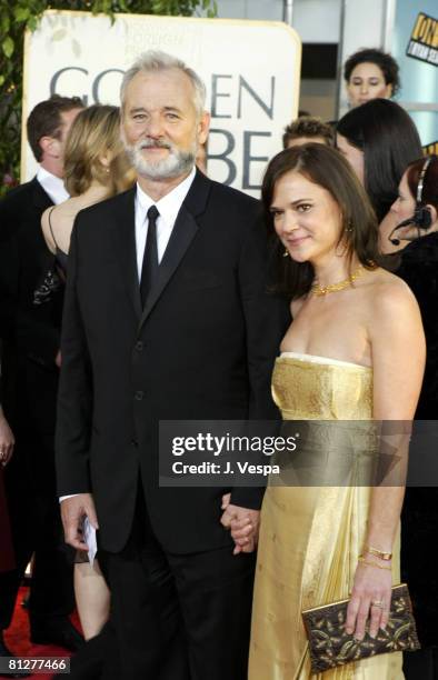 Bill Murray and wife Jennifer Butler