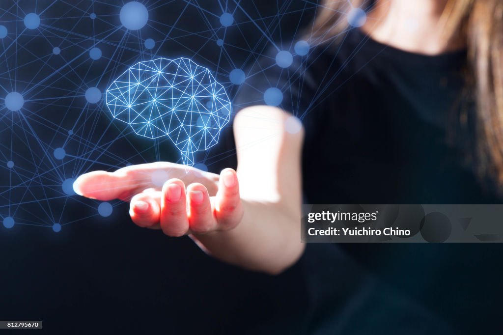 The gesture interface technology with human brain
