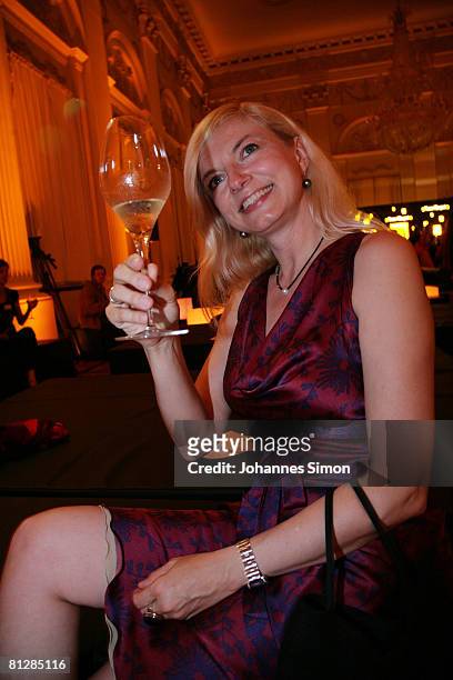 German actress Michaela Merten attends the Prix Veuve Clicquot for Entrepreneur of the Year 2008 awards ceremony at Munich Royal Residence May 29,...