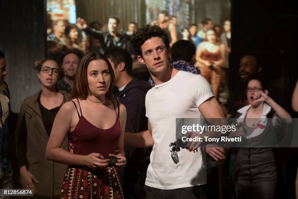 The Gremlin and the Fixer' - This episode of "Stitchers airs Monday, July 17th on Freeform. ZELDA WILLIAMS, KYLE HARRIS