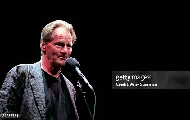 Actor Sam Shepard recites a short story at "Toil and Trouble . . Stories of Experiments Gone Wrong" at the World Science Festival held at The Moth at...