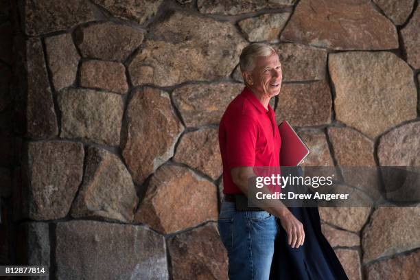 Lowell McAdam, chairman and chief executive officer of Verizon Communications, attends the first day of the annual Allen & Company Sun Valley...