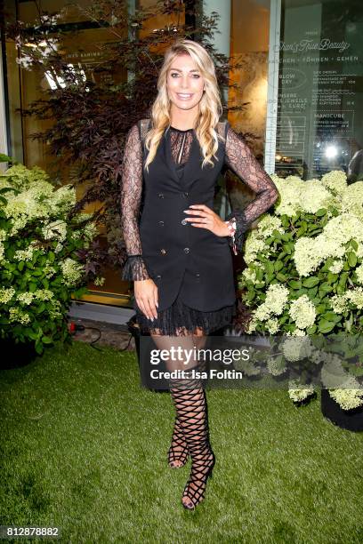 Model Annika Gassner during the 'True Berlin' Hosted By Shan Rahimkhan on July 11, 2017 in Berlin, Germany.