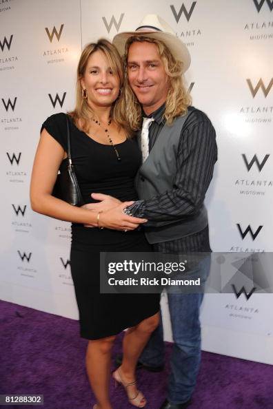 Ed Roland Parents Michaeline Roland and Ed Roland of Rock Group Collective Soul walk ...