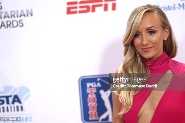 Nastia Liukin attends the 3rd Annual Sports Humanitarian Of The Year Awards at The Novo by Microsoft on July 11, 2017 in Los Angeles, California.