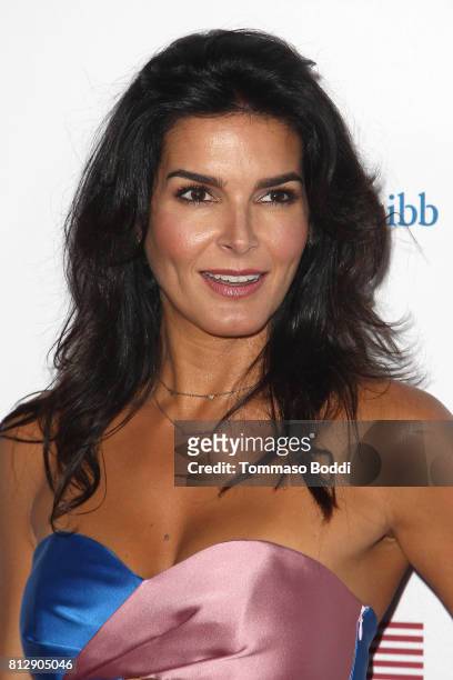 Angie Harmon attends the 3rd Annual Sports Humanitarian Of The Year Awards at The Novo by Microsoft on July 11, 2017 in Los Angeles, California.