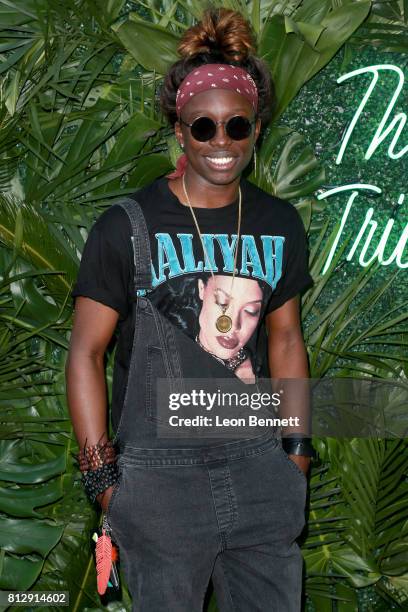 Player Essence Carson attends The Players' Tribune Hosts Players' Night Out 2017 at The Beverly Hills Hotel on July 11, 2017 in Beverly Hills,...