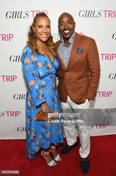 Heather Packer Packer and Will Packer at "Girls Trip" Atlanta special screening at SCADshow on July 11, 2017 in Atlanta, Georgia.