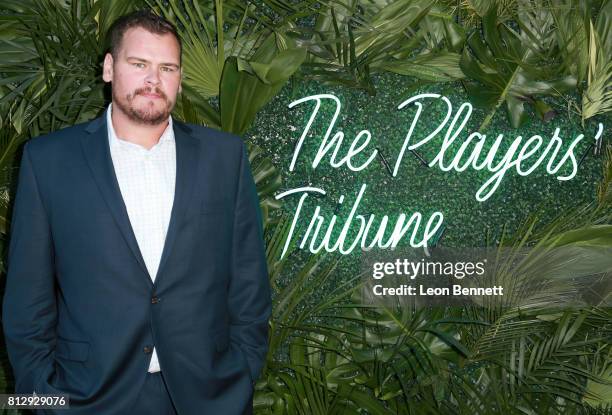 Player Ryan O'Callaghan attends The Players' Tribune Hosts Players' Night Out 2017 at The Beverly Hills Hotel on July 11, 2017 in Beverly Hills,...