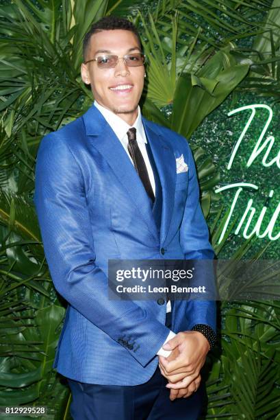 Player Aaron Gordon attends The Players' Tribune Hosts Players' Night Out 2017 at The Beverly Hills Hotel on July 11, 2017 in Beverly Hills,...